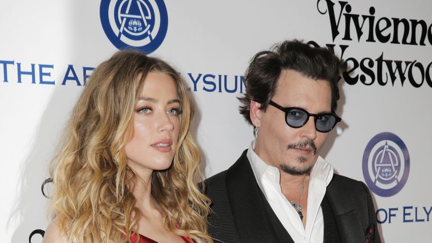 Amber Heard und Johnny Depp im Januar 2016 in Kalifornien