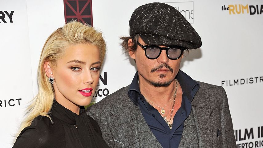 Amber Heard und Johnny Depp, 2011 in New York