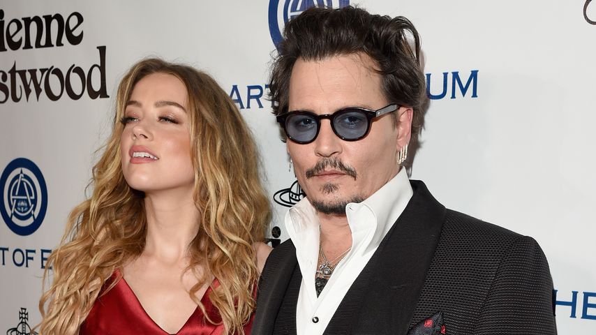 Amber Heard und Johnny Depp im Januar 2016