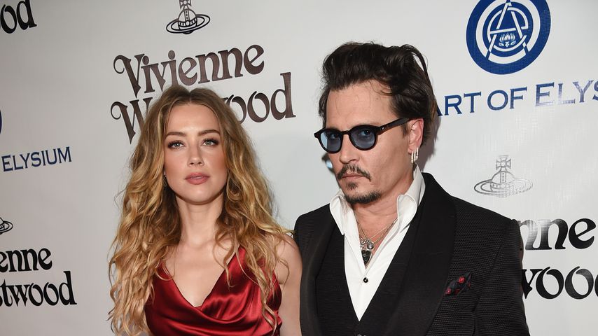 Amber Heard und Johnny Depp im Januar 2016