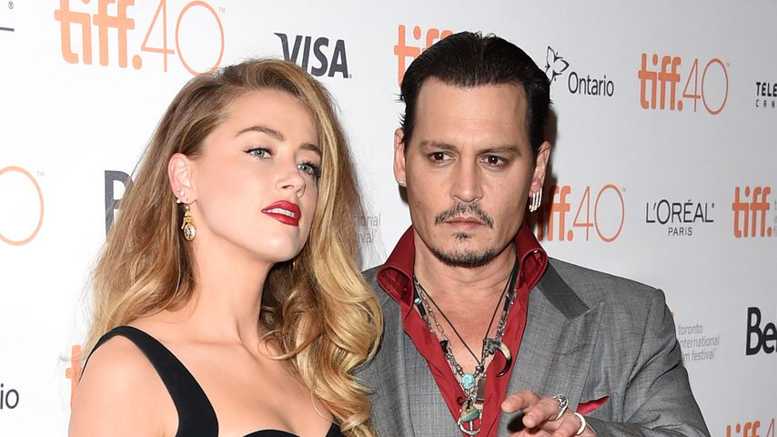 Amber Heard und Johnny Depp, 2015