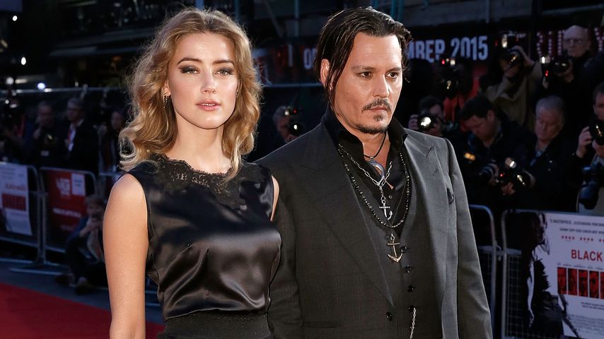 Amber Heard und Johnny Depp im Jahr 2015