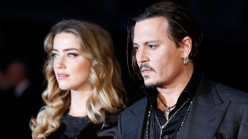 Amber Heard und Johnny Depp beim BFI London Film Festival