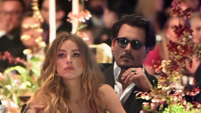 Amber Heard und Johnny Depp im Januar 2016