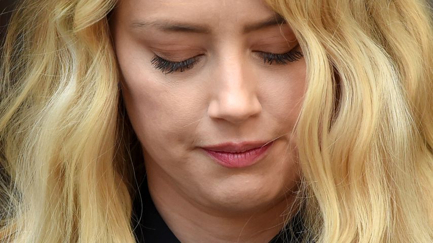 Amber Heard vor einem Gericht in London im Juli 2020