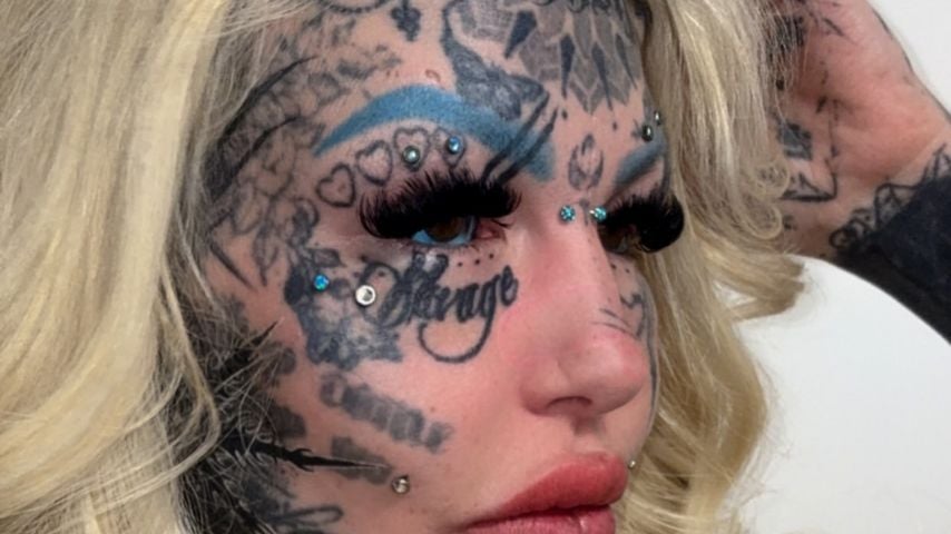Amber Luke Tattoo Model