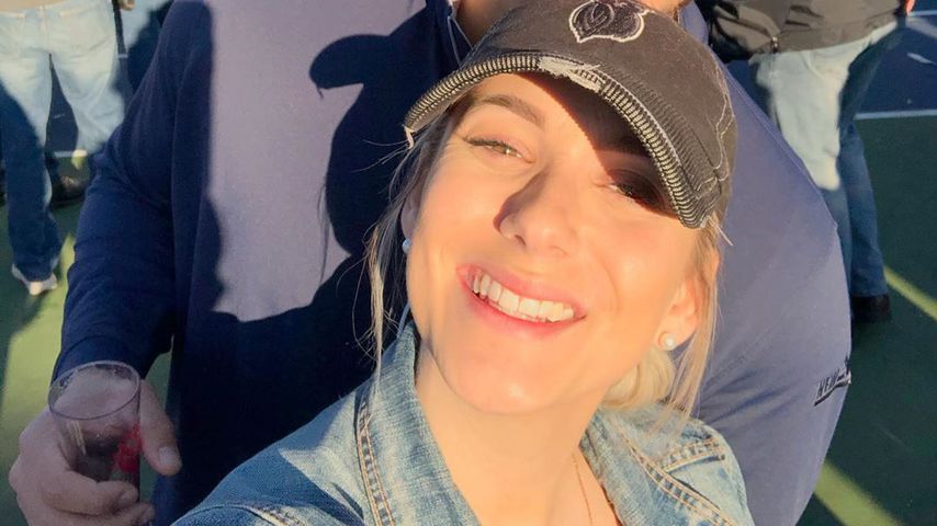 Amber Pike und Matthew Barnett im April 2020