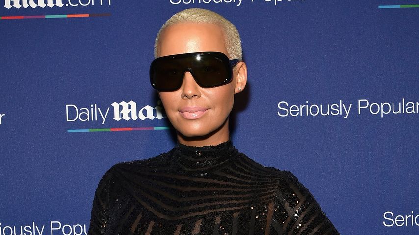 So verliebt: Amber Rose knutscht Boyfriend Val Chmerkovskiy
