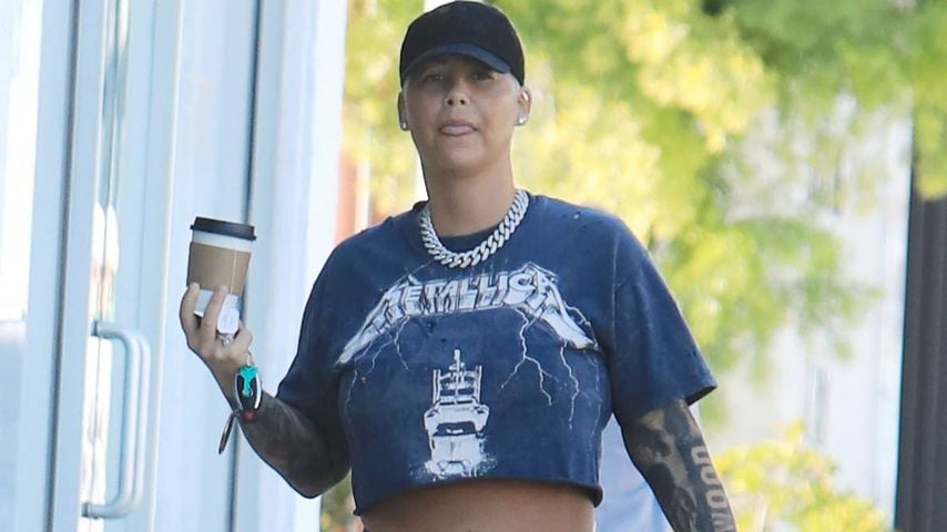 In enger Leggings: Amber Rose zeigt ihren After-Baby-Body