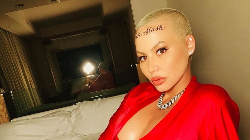 Nach Kritik für ihr Stirn-Tattoo: Amber Rose schießt zurück!