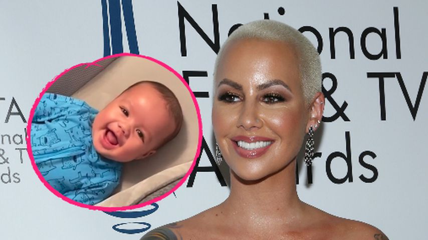 Amber Rose bezaubert mit Baby-Update von Slash Electric!