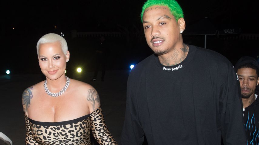 Amber Rose und Alexander Edwards, Dezember 2019