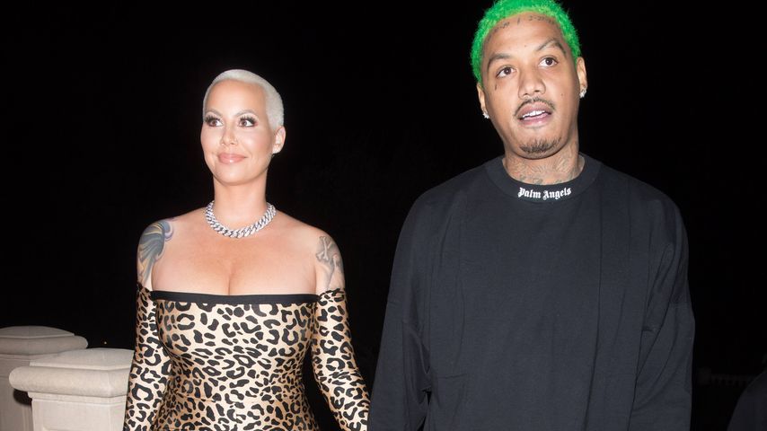 Amber Rose und Alexander Edwards, Dezember 2019