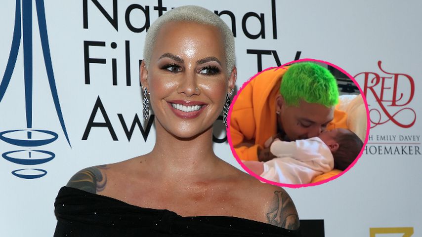 Amber Rose hin und weg: Ihr Alex ist superstolzer Neu-Daddy