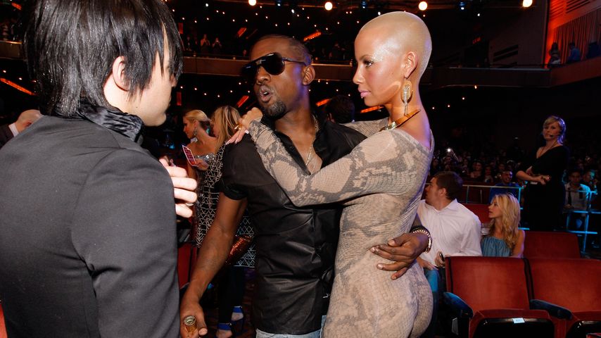 Kanye West und Amber Rose im Jahr 2009