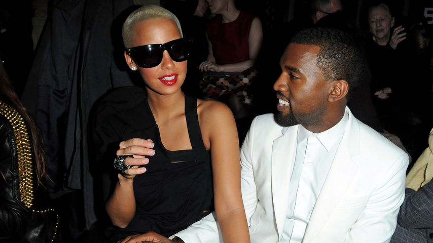 Amber Rose und Kanye West im Jahre 2010