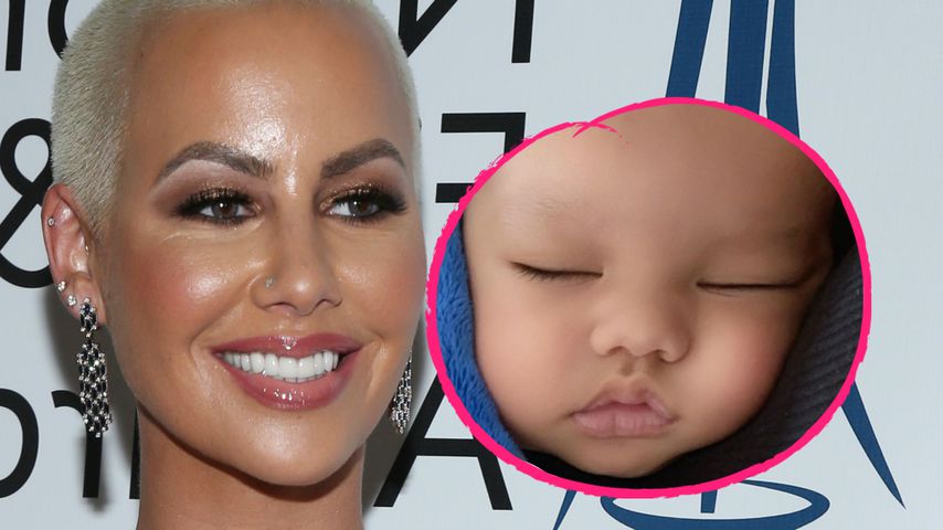 Amber Rose verzaubert Fans mit neuen Babyfotos von Slash