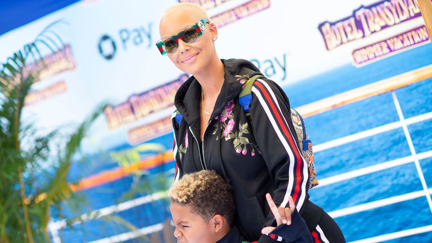 Amber Rose und Sohn Sebastian Taylor Thomaz, 2018