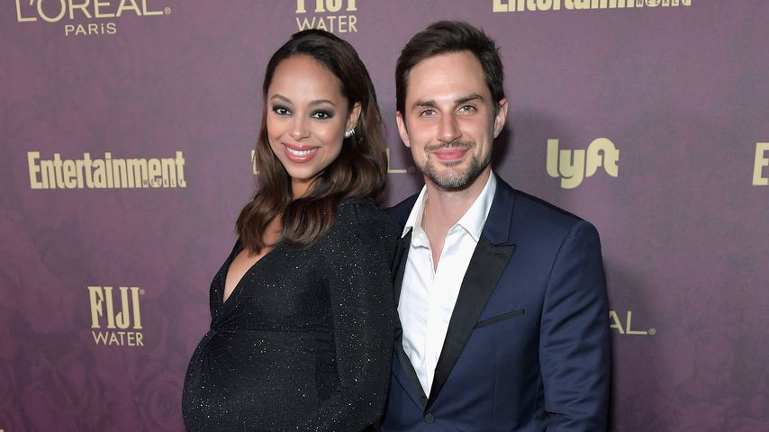 Amber Stevens West und ihr Mann Andrew J. West 2018