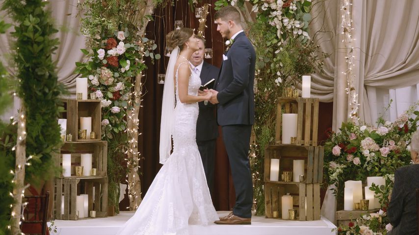Amber und Barnett bei "Liebe macht blind"
