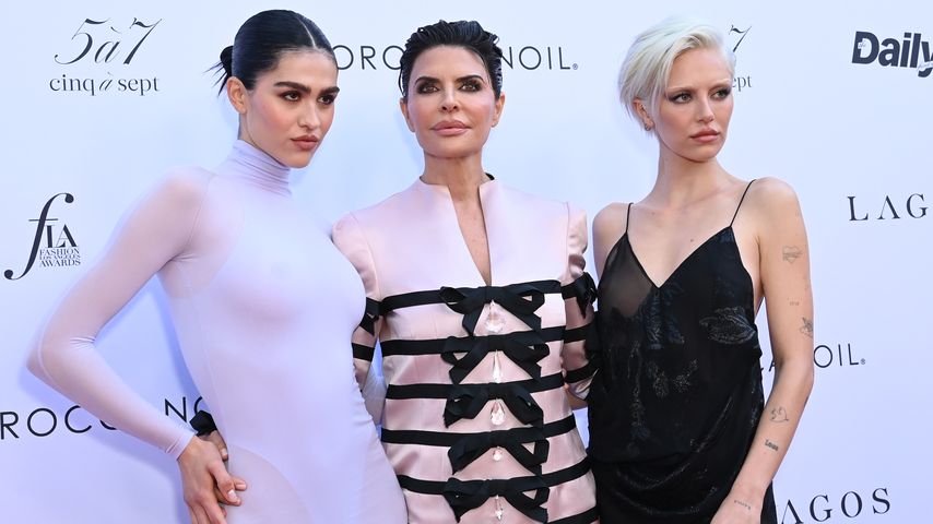 Amelia Hamlin, Lisa Rinna und Delilah Hamlin , im April 2024