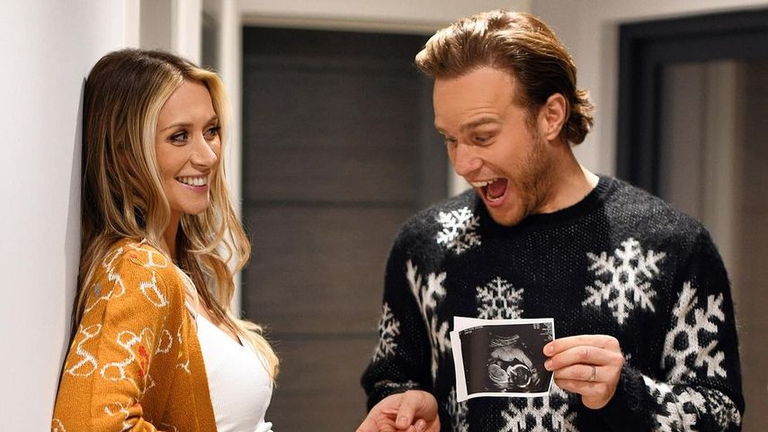 Amelia Tank und Olly Murs im Dezember 2023