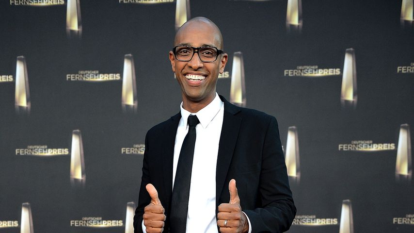 Amiaz Habtu beim Deutschen Fernsehpreis 2014 in Köln
