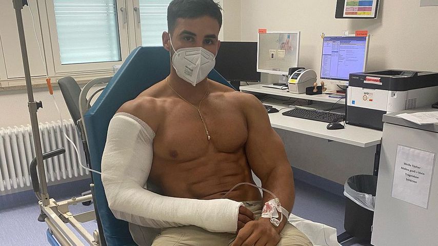 Bizepssehne gerissen: Ex-"Love Island"-Boy Amin braucht OP