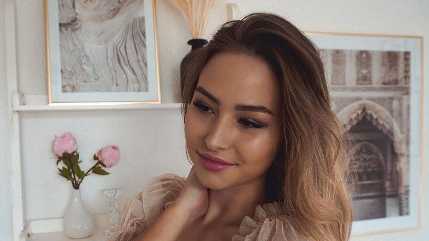 Die GNTM-Kandidatin Amina im Oktober 2020