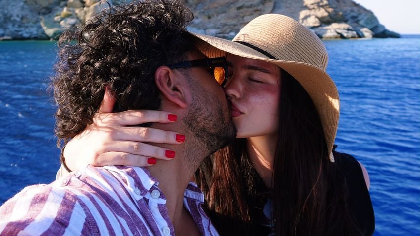 Amir Hosseiny und seine Partnerin Fabienne Neumann