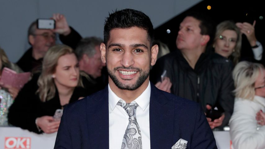 Amir Khan bei den "National Television Awards 2018"