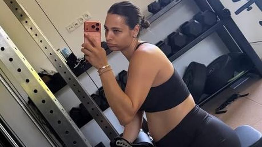 Wachsender Babybauch: Amira Aly muss sich zum Sport zwingen