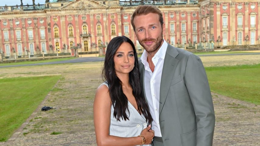 Amira Aly und Christian Düren bei der Berliner Fashion Week 2024