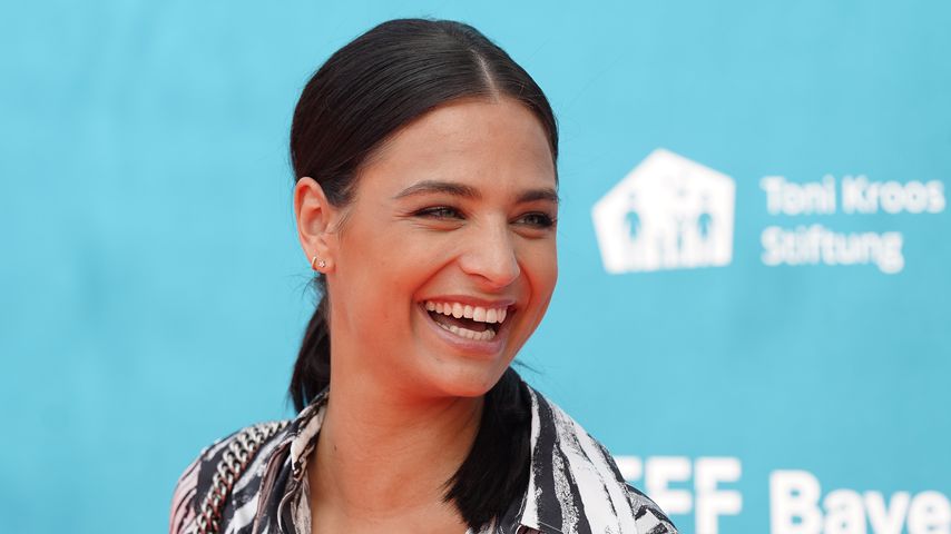 Amira Pocher bei der "Kroos"-Premiere im Juni 2019