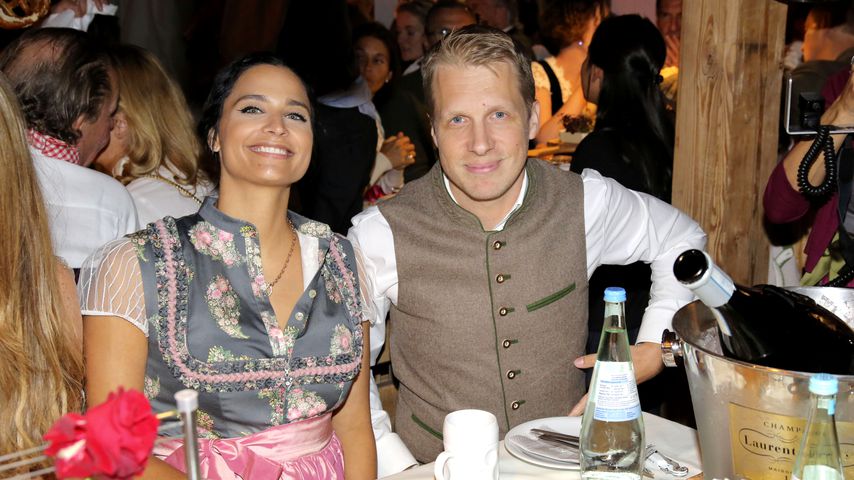Amira M. Aly und Oliver Pocher 2019 auf dem Oktoberfest