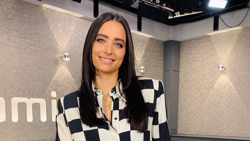 Amira Pocher als Moderatorin bei "Prominent"