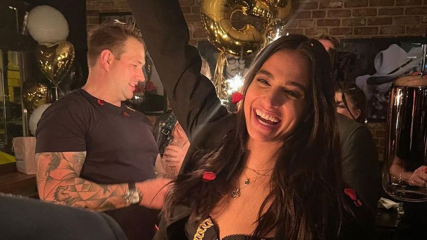 Amira Pocher an ihrem 30. Geburtstag