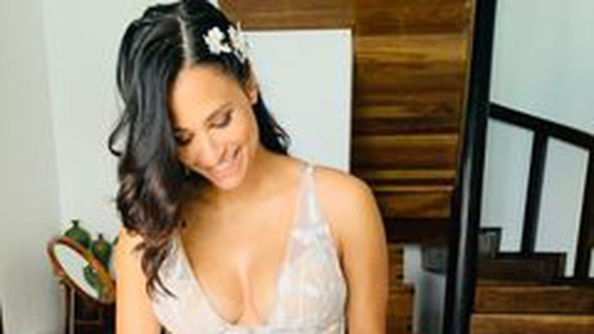 Amira Pocher am Tag ihrer Hochzeit