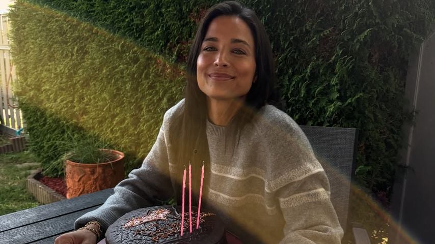 TV-Moderatorin Amira Pocher an ihrem 33. Geburstag, 2025