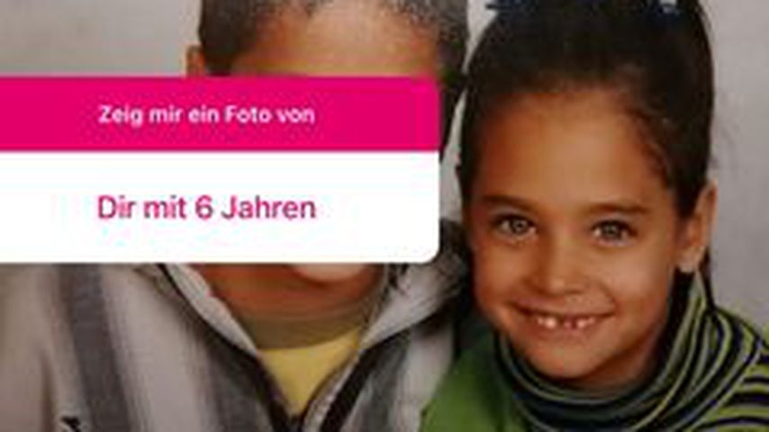 Amira Pocher mit sechs Jahren