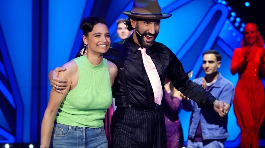 Amira Pocher und Massimo Sinató bei "Let's Dance" 2022