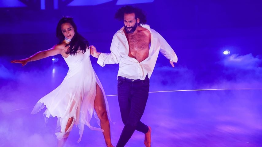 Amira Pocher und Massimo Sinató bei "Let's Dance"