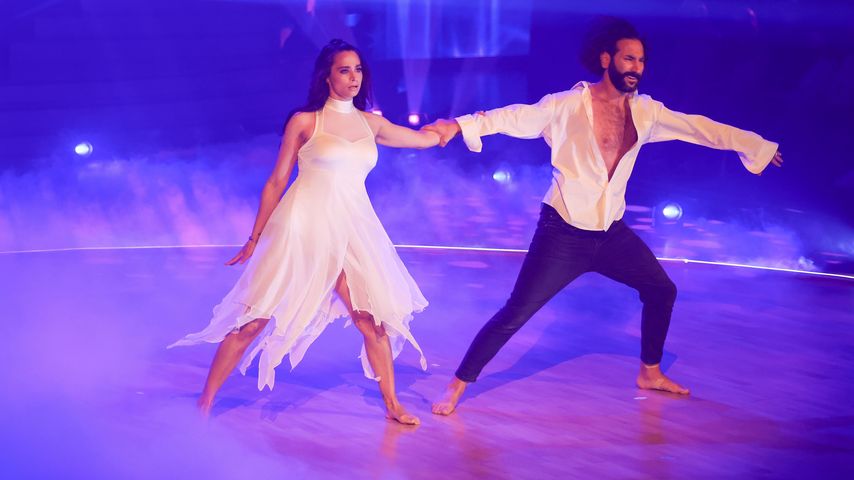 Amira Pocher und Massimo Sinató bei "Let's Dance"