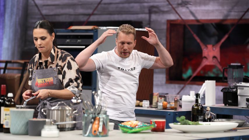 Amira und Oliver Pocher bei "Grill den Henssler"