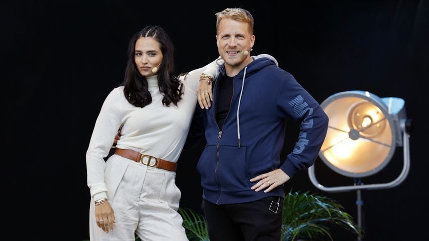 Amira und Oliver Pocher im August 2021 in Bonn