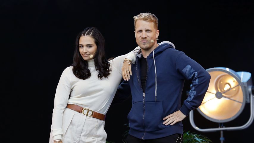 Amira Aly und Oliver Pocher