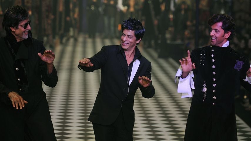 Amitabh Bachchan, Shah Rukh Khan und Hrithik Roshan