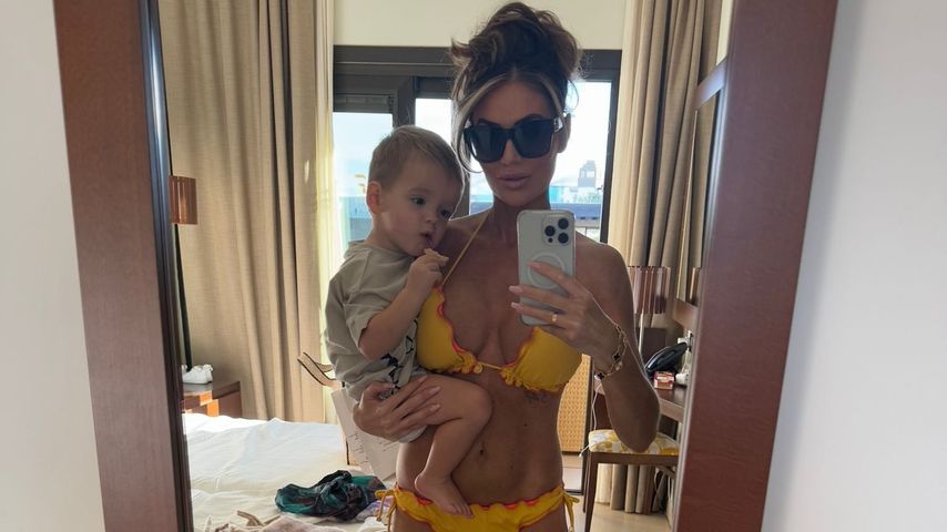 Radikale Abnahme: Amy Childs präsentiert ihre Muskeln