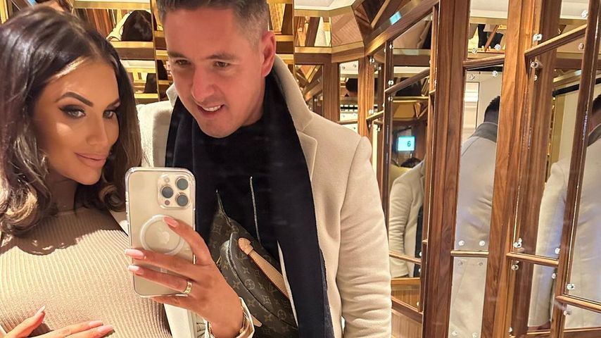 Amy Childs und Billy Delbosq im Dezember 2022