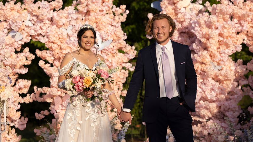 Amy Cortés und Johnny McIntyre bei ihrer "Liebe macht blind"-Hochzeit